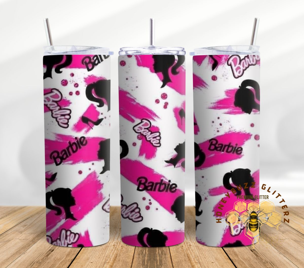 Htf barbie fashion DIY tumbler