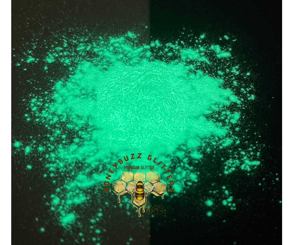 White to Green Glow