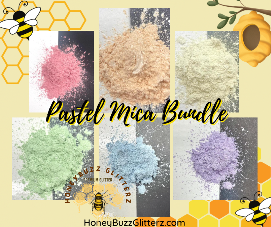 Pretty Pink Mica – Honey Buzz Glitterz