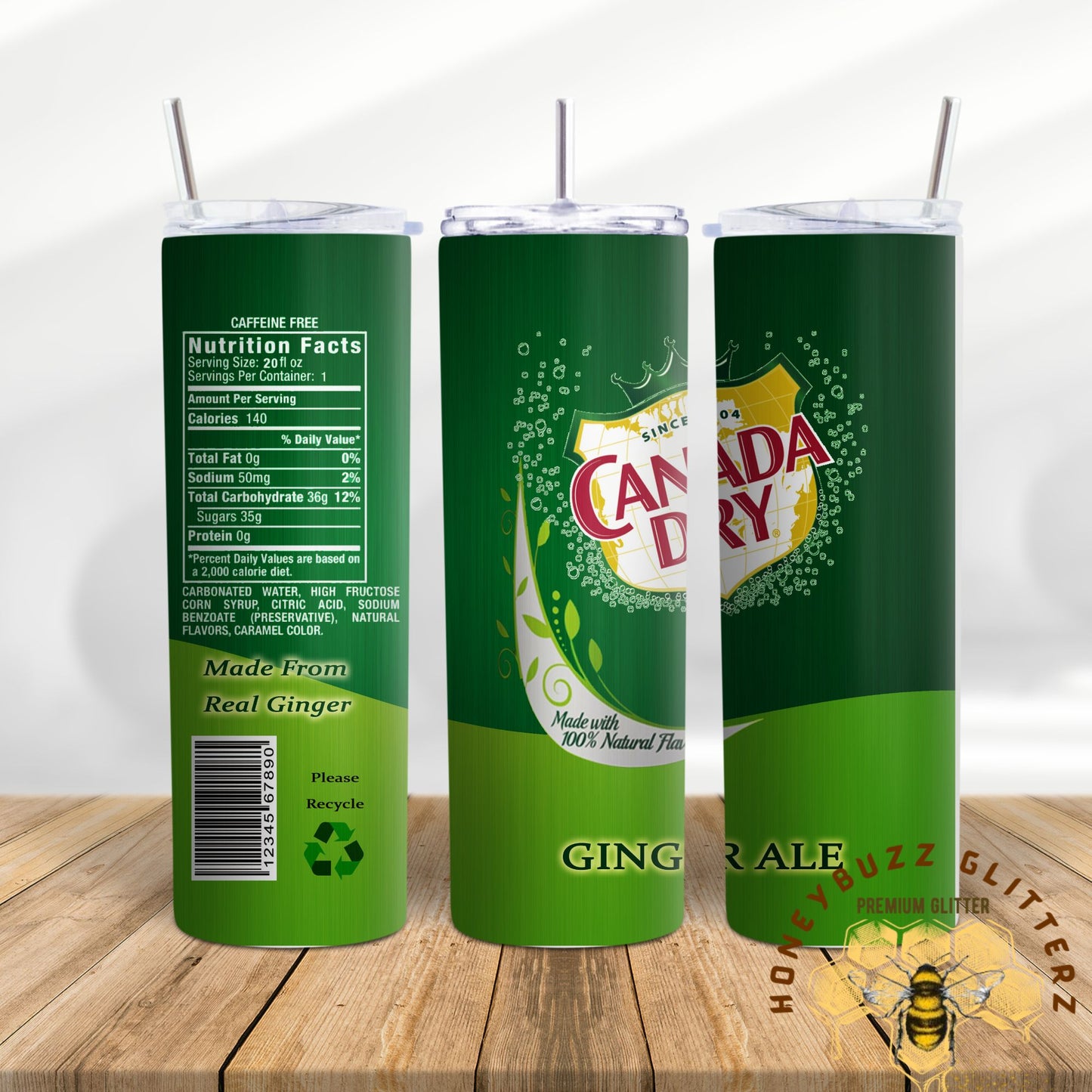 Canada Dry Tumbler Wrap