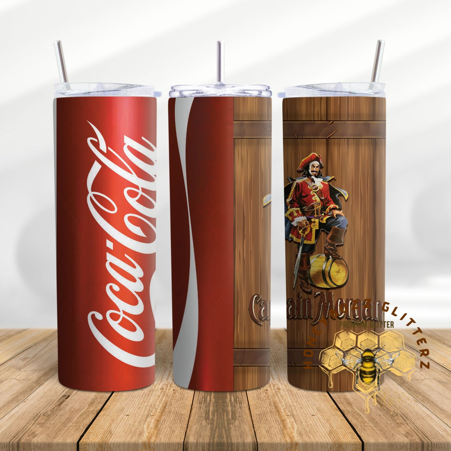 Captain Morgan and Cola Wrap