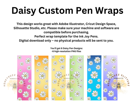 Daisy Pen Wrap