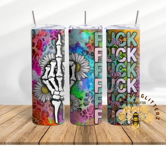 F@ck It Tumbler Wrap