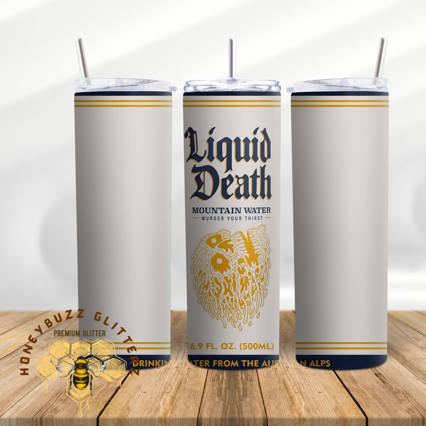 Liquid Death Tumbler Wrap