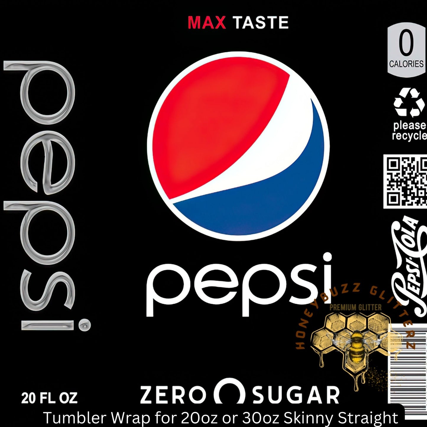 Pepsi Max Tumbler Wrap