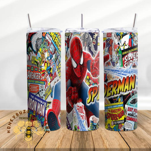 Spiderman Comic Wrap