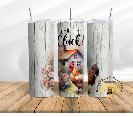 What the Cluck Tumbler Wrap