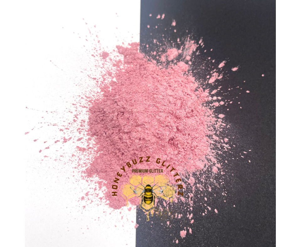 Pretty Pink Mica – Honey Buzz Glitterz